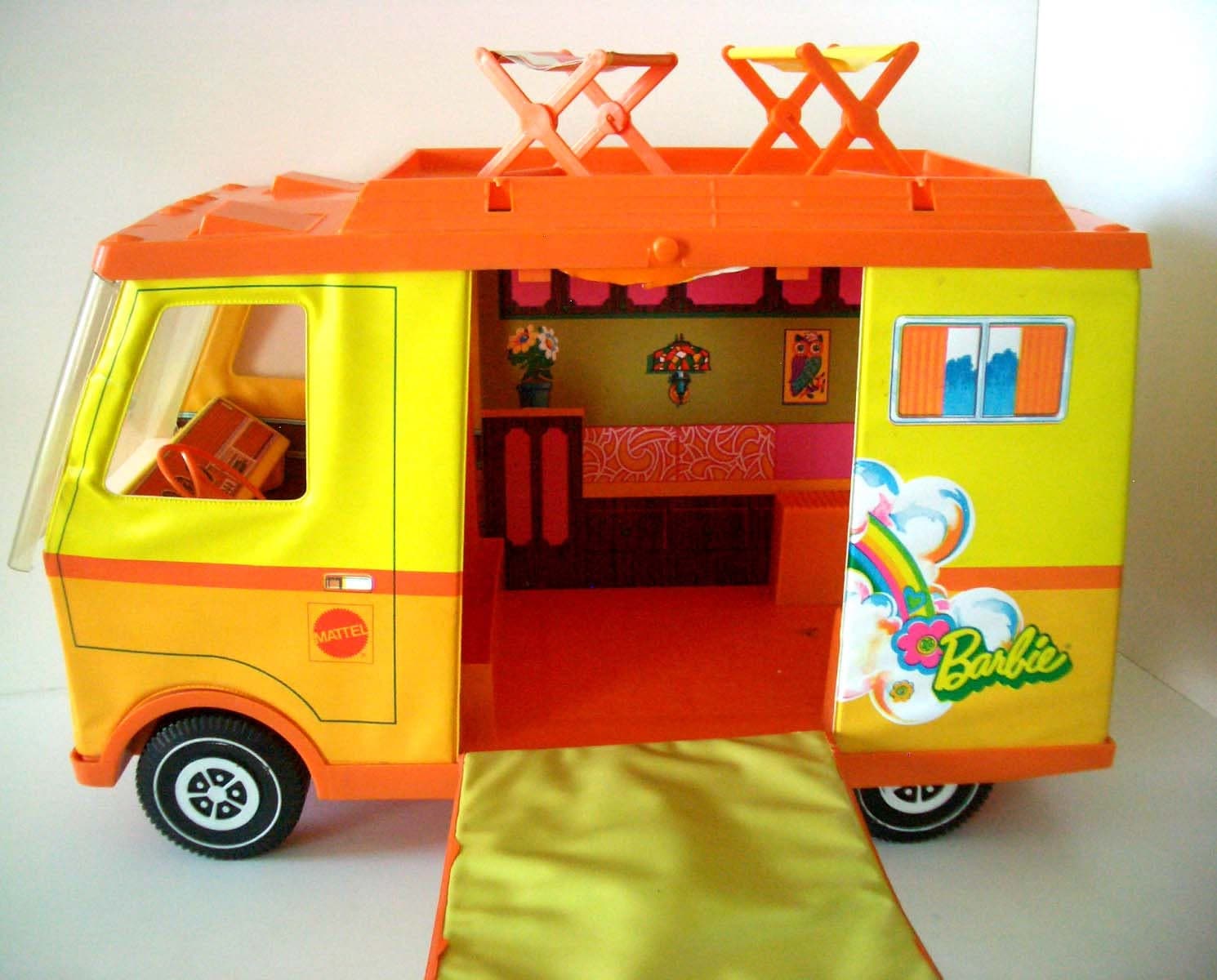 barbie truck camper