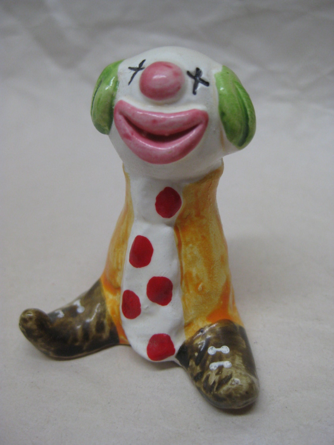 ceramic clown doll