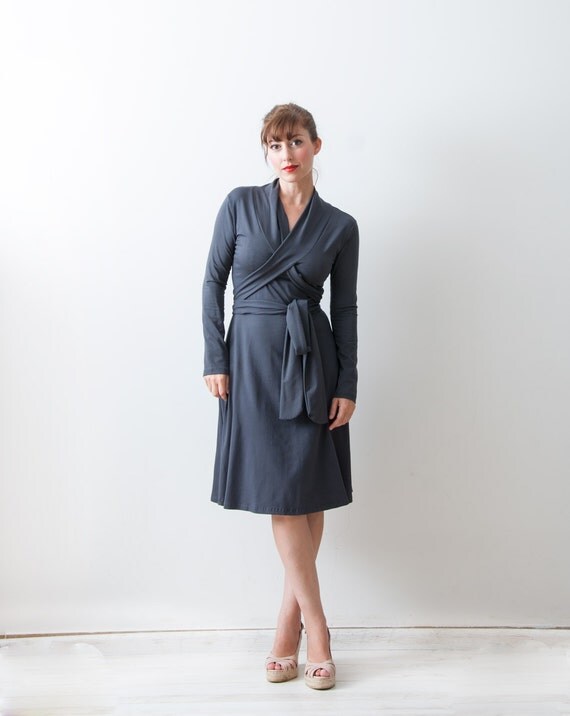 Items similar to Women's Winter Dress , Long Sleeve Dress, Long Sleeve