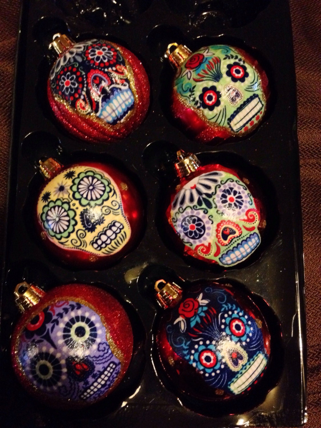 dia de los muertos christmas ornaments dia de los muertos christmas ornaments