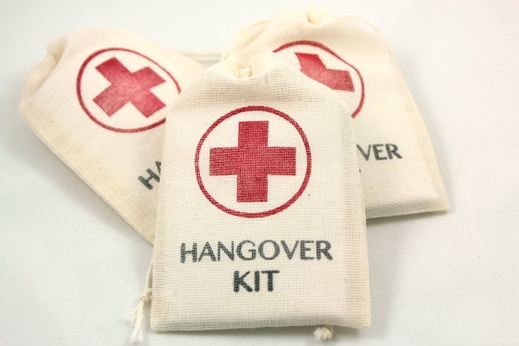 Wedding Favor Bags DIY Hangover Kit Set Of 10 By 1PixiePlace   Il 750xN.620995200 G0q5 