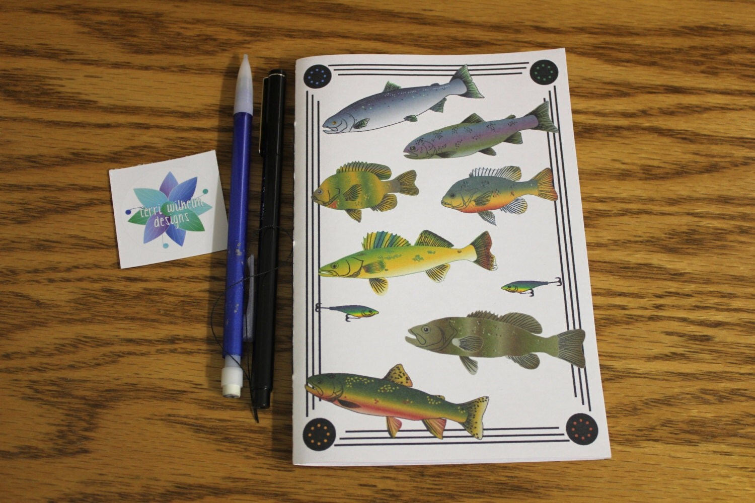 Fish Field Guide Notebook / Journal / by TerriWilhelmDesigns