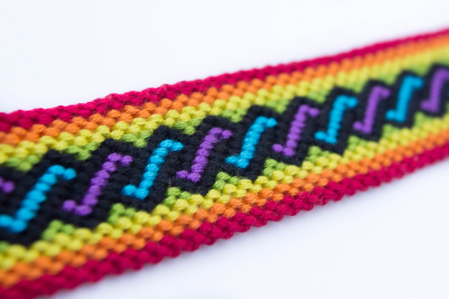 Rainbow Twist Friendship Bracelet