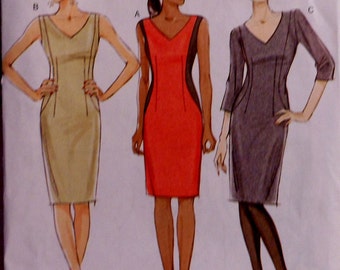 Vogue Dress Sewing Pattern UNCUT V8666 Sizes 6-12