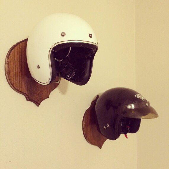 Motorcycle Helmet Wall Mount by BrandCoIndustries on Etsy