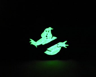 3 inch high Glow in the dark Ghostbusters patch
