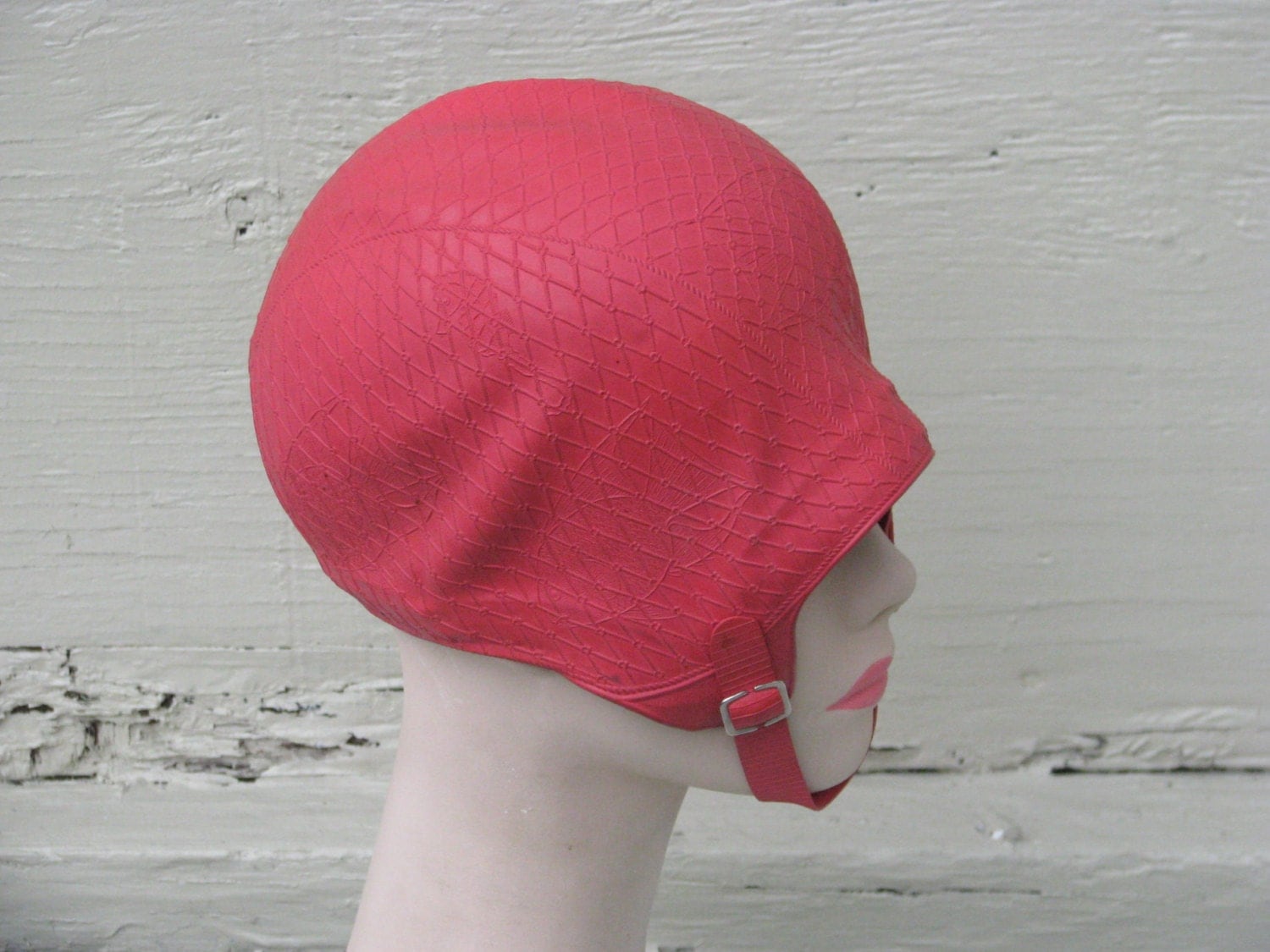 Vintage 1960's swim cap / 60's swim cap / Sea by gretasvintage