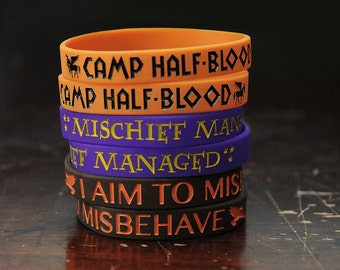 Geeky Fandom Silicone Bracelet. Your choice...