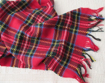 Tapis de voyage/jet/couverture en tartan Kynoch of Keith vintage/rétro