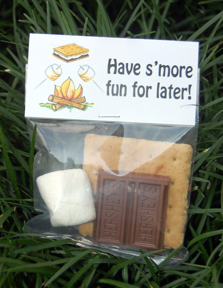 S'more Treat Bag Toppers ~ Printable gift labels from ... S'more Treat Bag Toppers ~ Printable gift labels from ...