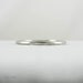 Vintage Mid Century Wedding Band by Orange Blossom Traub. Narrow Simple Spacer Wedding Ring in White Gold, Circa 1950s.