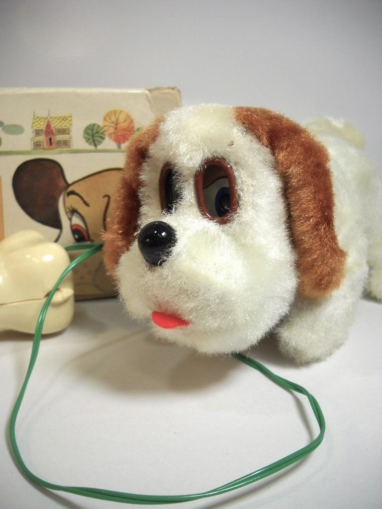 remote control stuffed dog