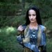 Dyed draped Chiffon Harem pants and Jacket - Designer Hand painted avant garde suit Olive Khaki Indigo