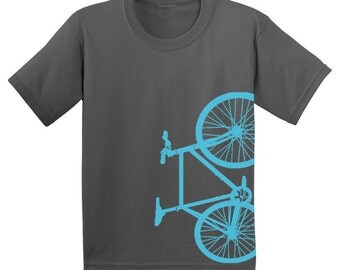 Fixed Gear Bicycle Fixie Bike Youth Shirt - ON SALE!