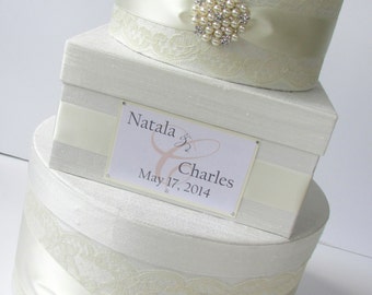 Wedding Card Box Money Box Gift Card Box Holder Custom Made to Order