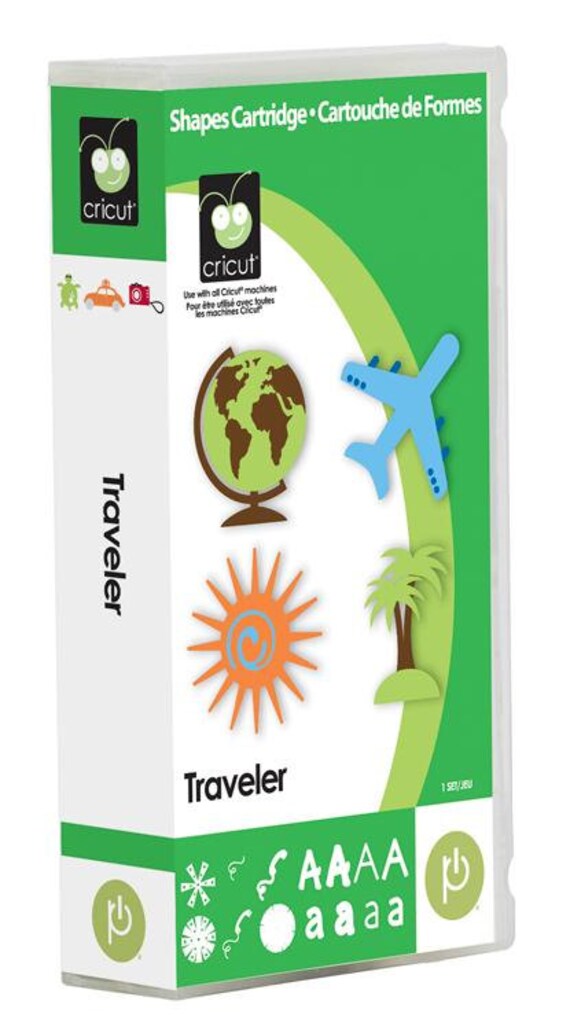 Creative Memories TRAVELER Die Cut Cricut Cartridge Brand