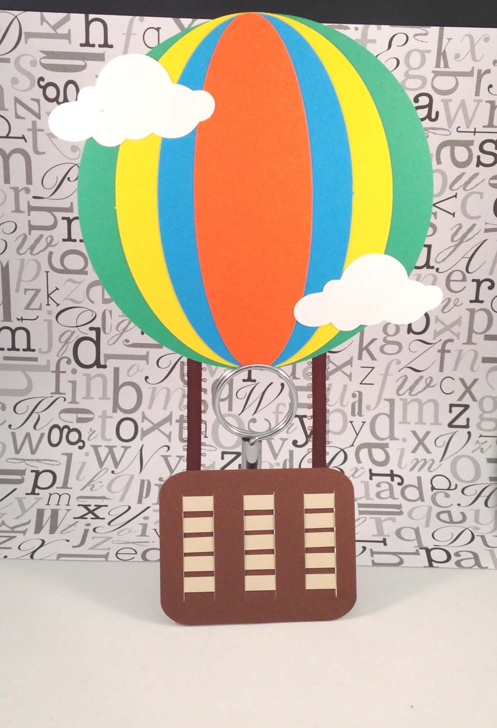 Hot air balloon craft kit for kids birthday party favor