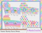 Easter Bunny Printable Favor Boxes Il_170x135