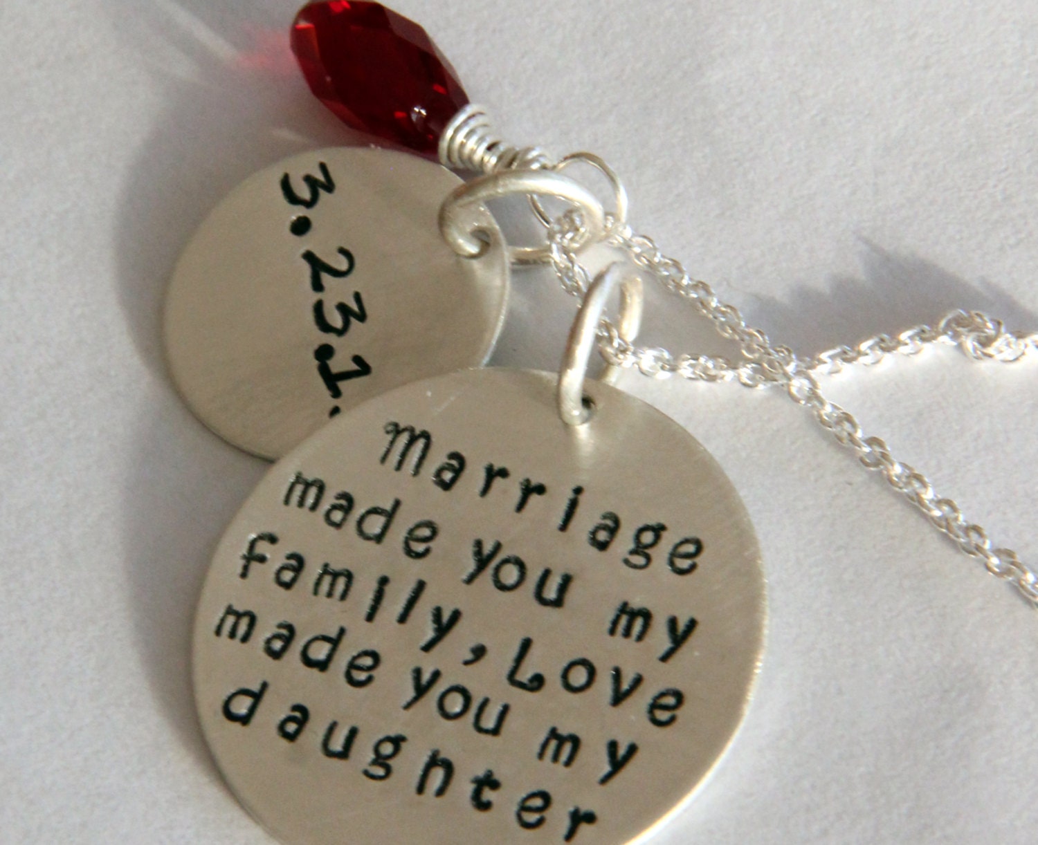 Gift For Daughter In Law Marriage Made You My Family Gift