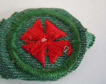 Vintage Girl Scout Child Nurse or First Aid 1948-1955