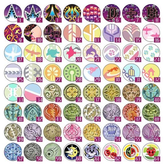 The World ends with you TWEWY pick any 25 pins/buttons