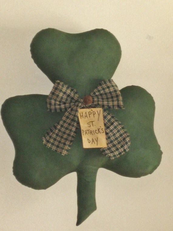 Primitive Shamrock Door Greeter St.Patrick's Day