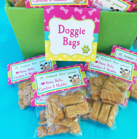 Dog Bag Toppers Printable or Printed with FREE SHIPPING ANY