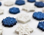 50 Mint Snowflake Chocolates: Starlight & Sapphire Il_170x135
