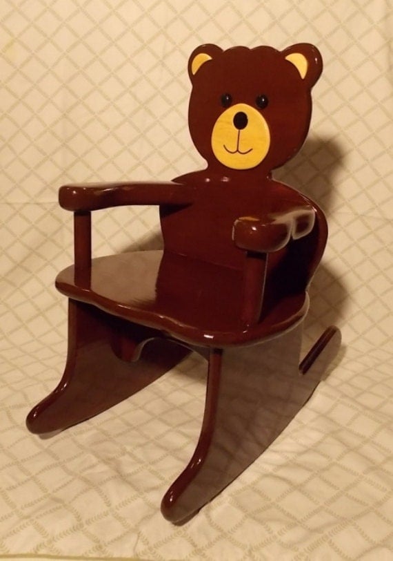 small rocking chair for teddy bear