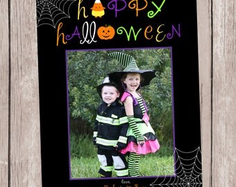 Costumes and Cocktails-A 5x7 Halloween by MadeWithLoveJJ on Etsy