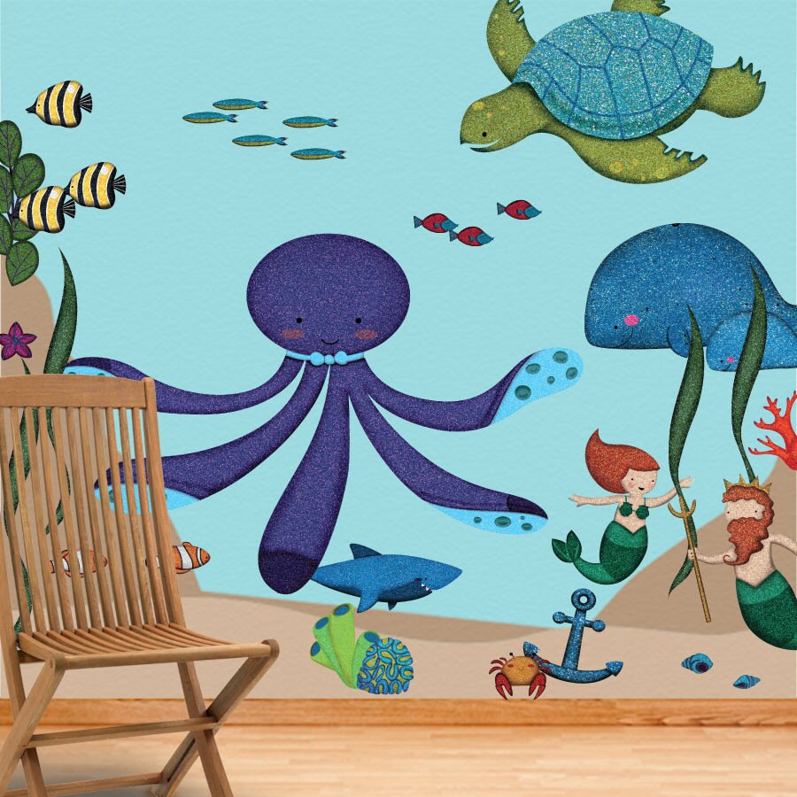 Ocean Wall Stickers Decals for Under the Sea by MyWallStickers