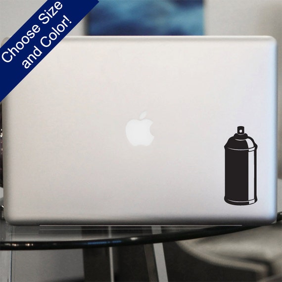 Spray Paint Can Decal Sticker for Laptop Car