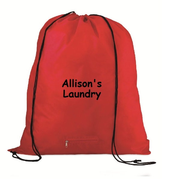 Personalized Laundry Bag With Name Keweenaw Bay Indian Community