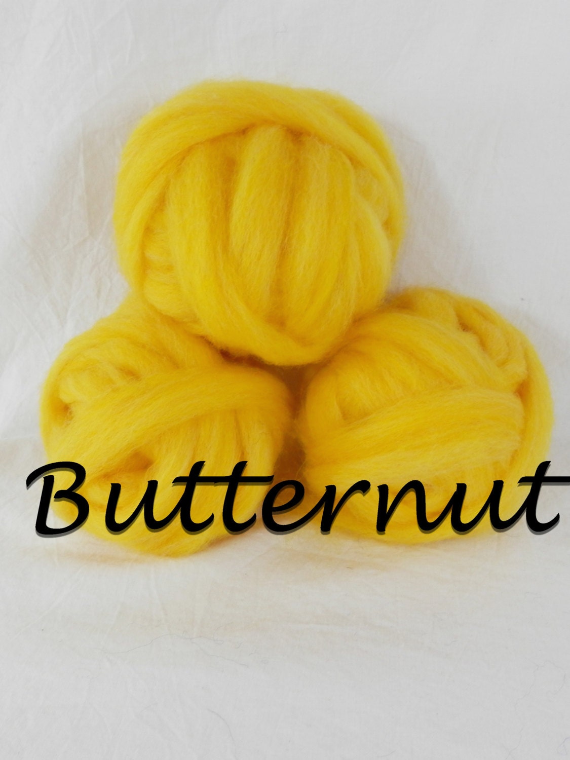 Wool roving in Butternut 1 ounce wool roving for needle