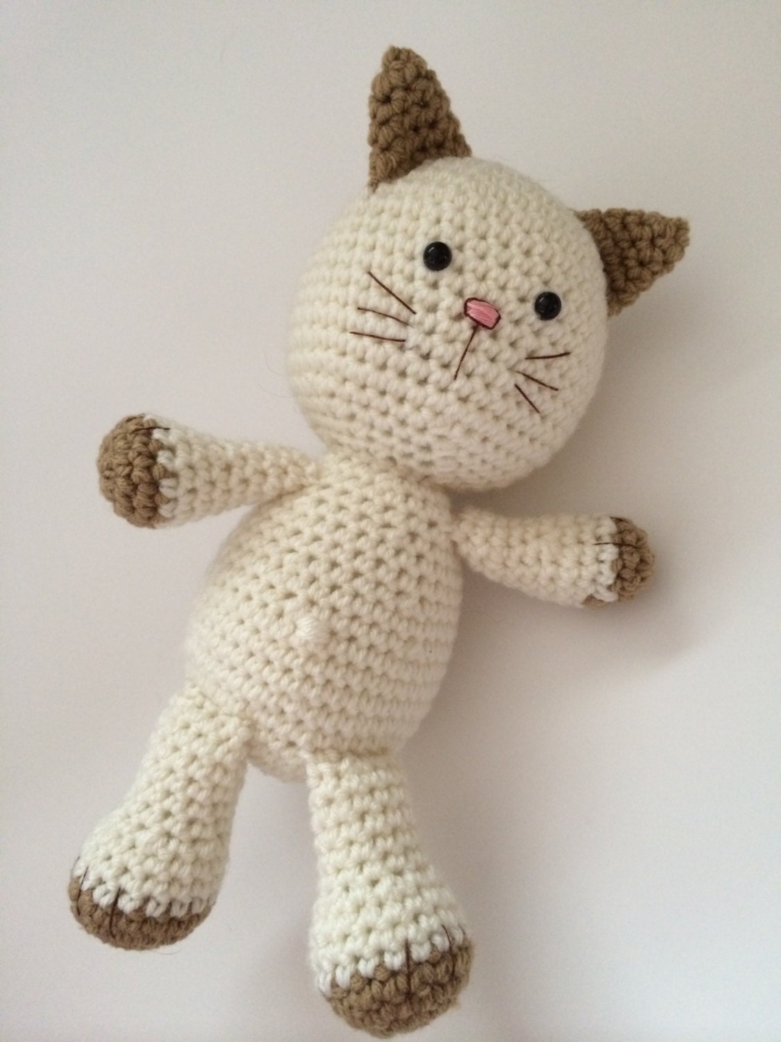 Crochet kitty cat amigurumi cat