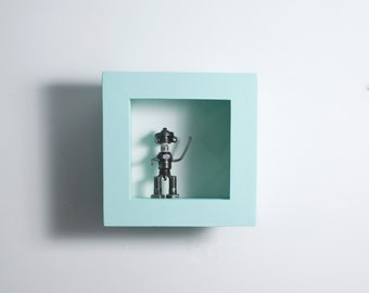 Deep Shadow Box - 6x6 Shadow Box Frame - Custom Color - Mini Shadow Box, Display Frame, Figurine Display, Miniature Display