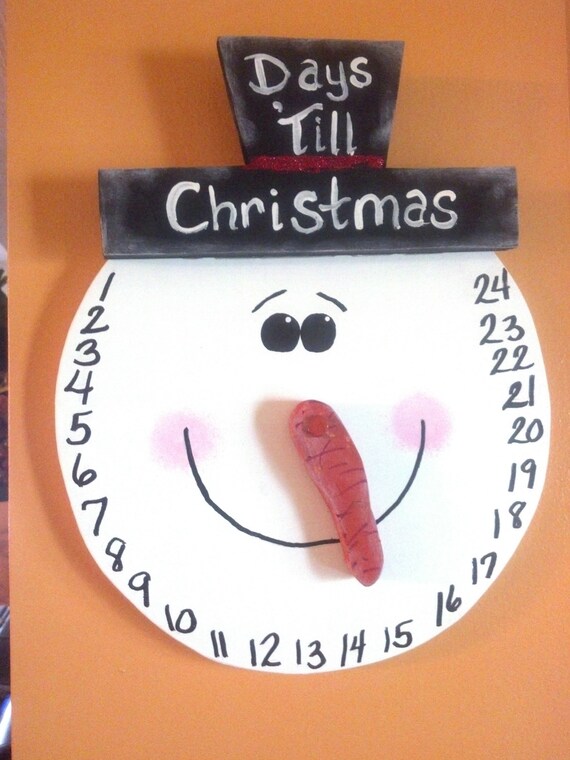 snowman countdown to christmas wall hanging advent by gr8byz snowman countdown to christmas wall hanging advent by gr8byz
