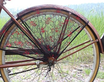 Bike Skirt Guard 'Black Pearl'. Bicycle accessories, cycling, cruiser accessories, street cycling