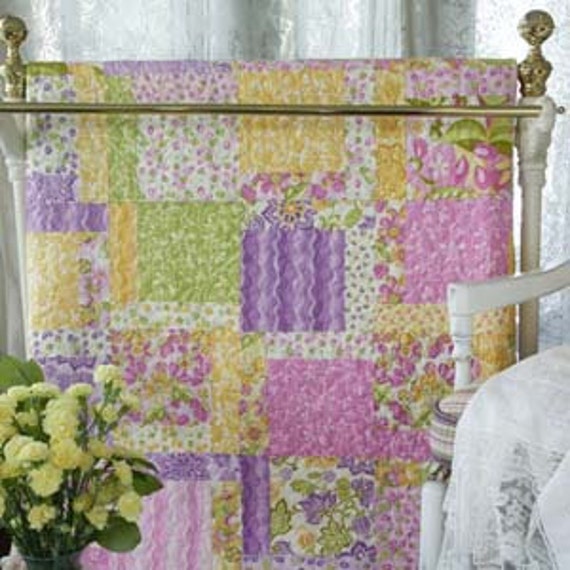 Mom's Bouquet and Green Pieced Quilt patterns. 4.99 for both patterns.