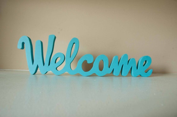 Welcome Sign Home Decor Wood Sign