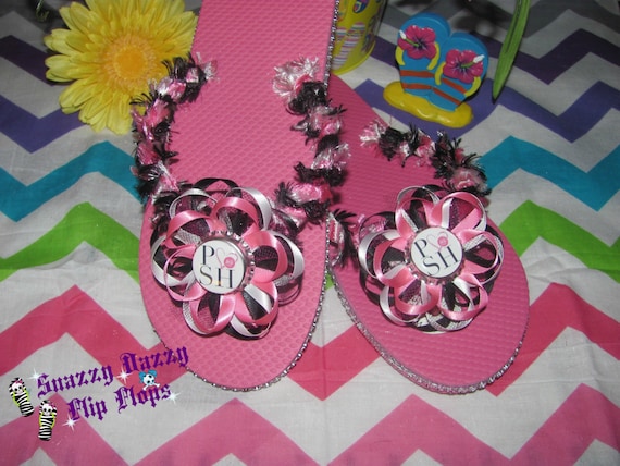 Perfectly Posh Flip Flops this listing is by SnazzyDazzyFlipFlops
