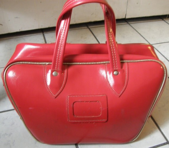 red ball purse