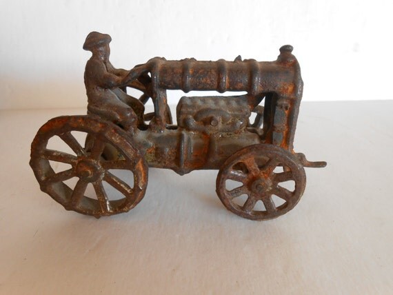 Ford metal tractor toys #6