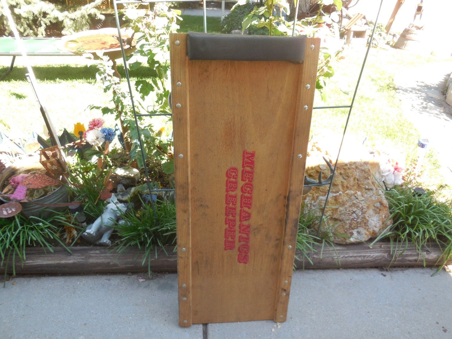 Vintage Wooden Mechanics Creeper /Could be by Daysgonebytreasures