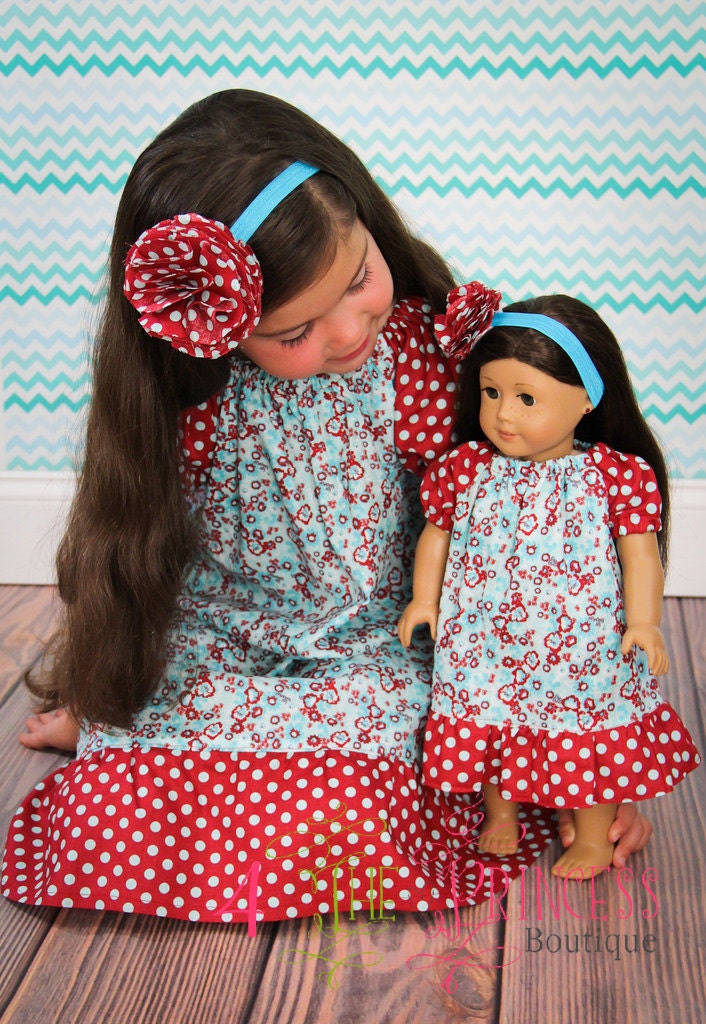 18 inch doll clothes matching outfit