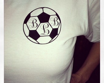 monogrammed soccer bag