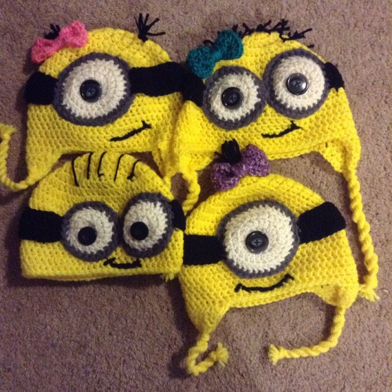 Items similar to Minion Hat on Etsy