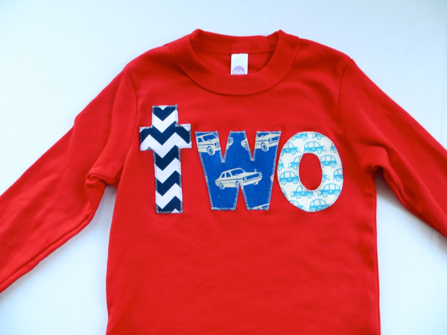 infant red long sleeve shirt