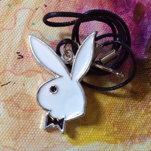 PLAYBOY necklace by COOLKOALA on Etsy