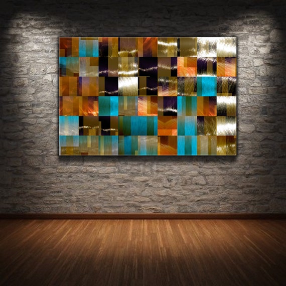 48 x 32 Abstract canvas wall art giclee print